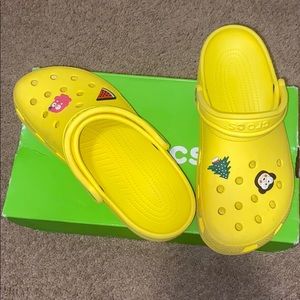 Yellow crocs